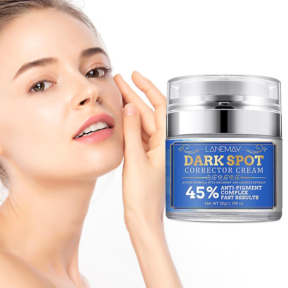 Frusde Dark Spot Corrector Cream, 45% Anti-pigment Complex Fasr Results Dark Spot Remover for Face Sun Spot Remover Age Spot Corrector 1pcs