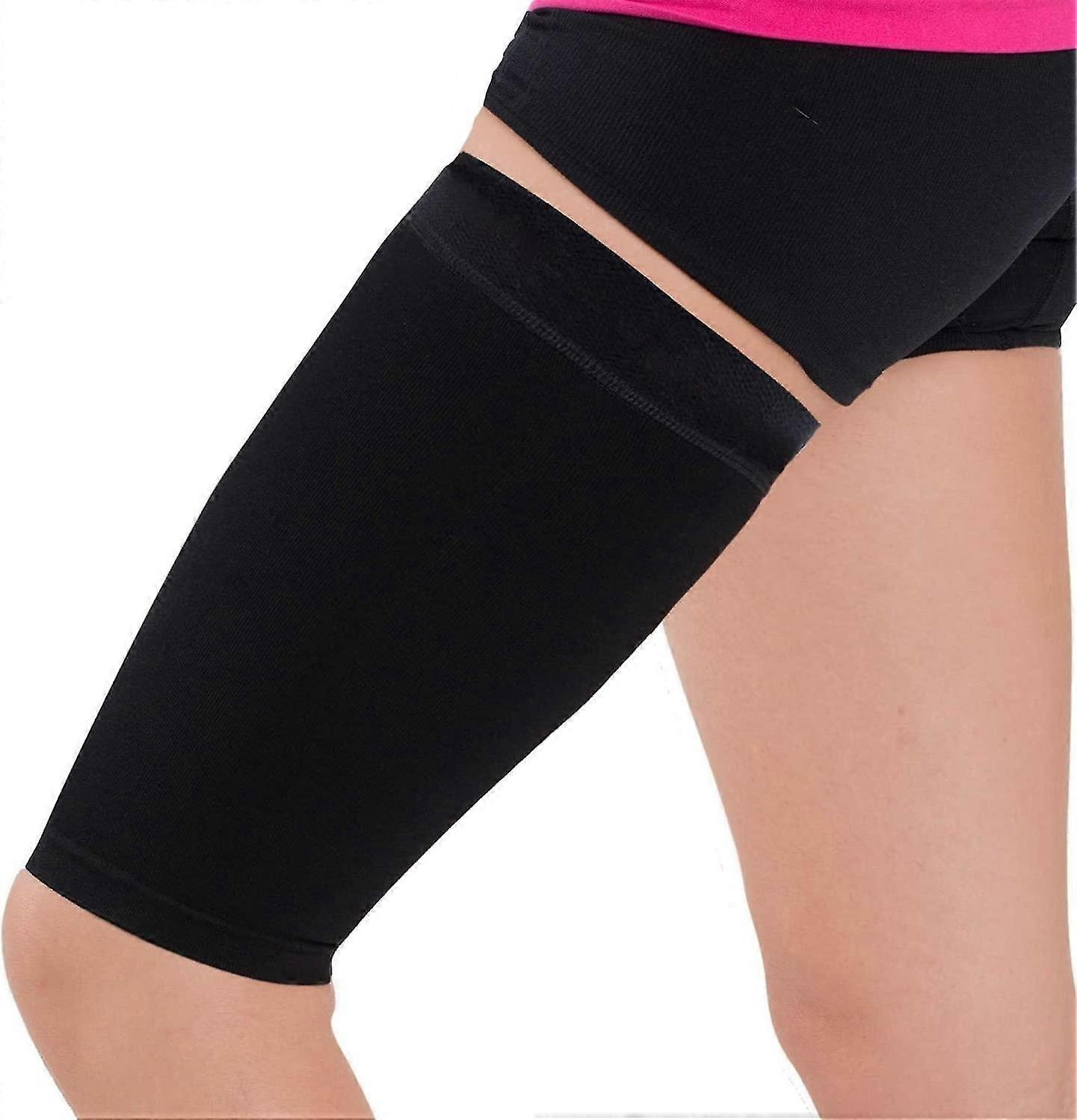 Aromujoy Thigh Compression Sleeve - Support For Hamstring, Quadriceps, And Groin Injuries L