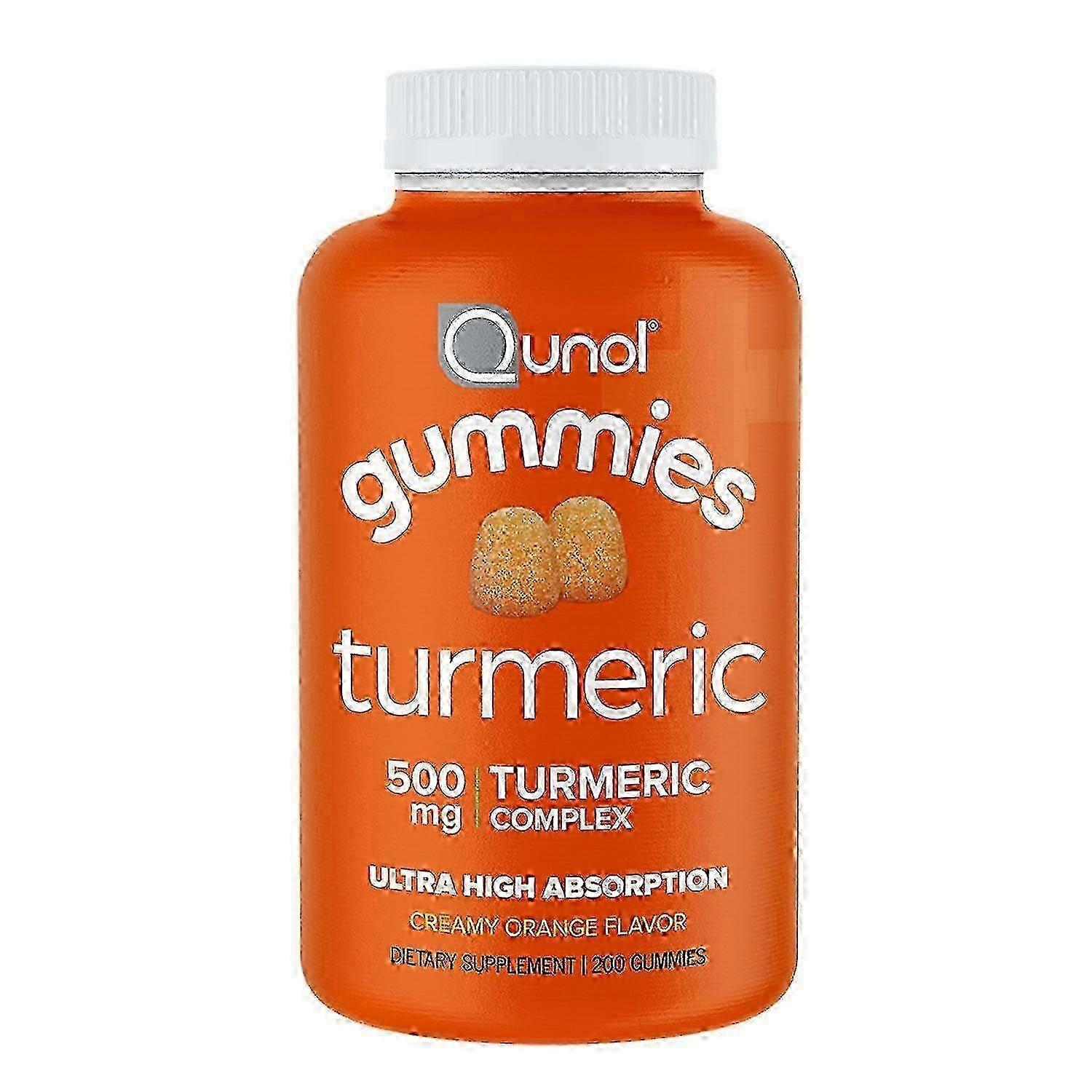 Qunol Turmeric Curcumin Complex Gummies, 200 Ea