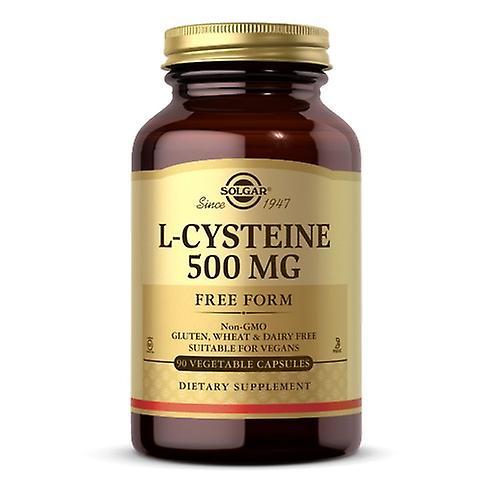 Solgar L-Cysteine, 500 mg, 90 V Caps (Pack of 1)