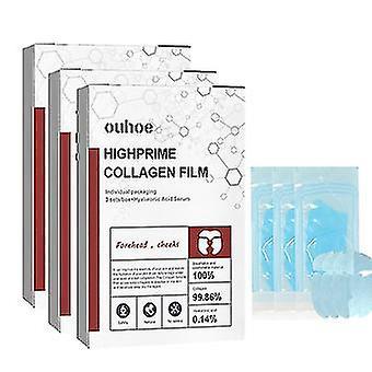 OUHOE 3 Box High Prime Collagen Film Collagen Soluble Patches Film Anti Aging Eye Facial Mask Wrinkles Remover Moisturizing Face Lifting