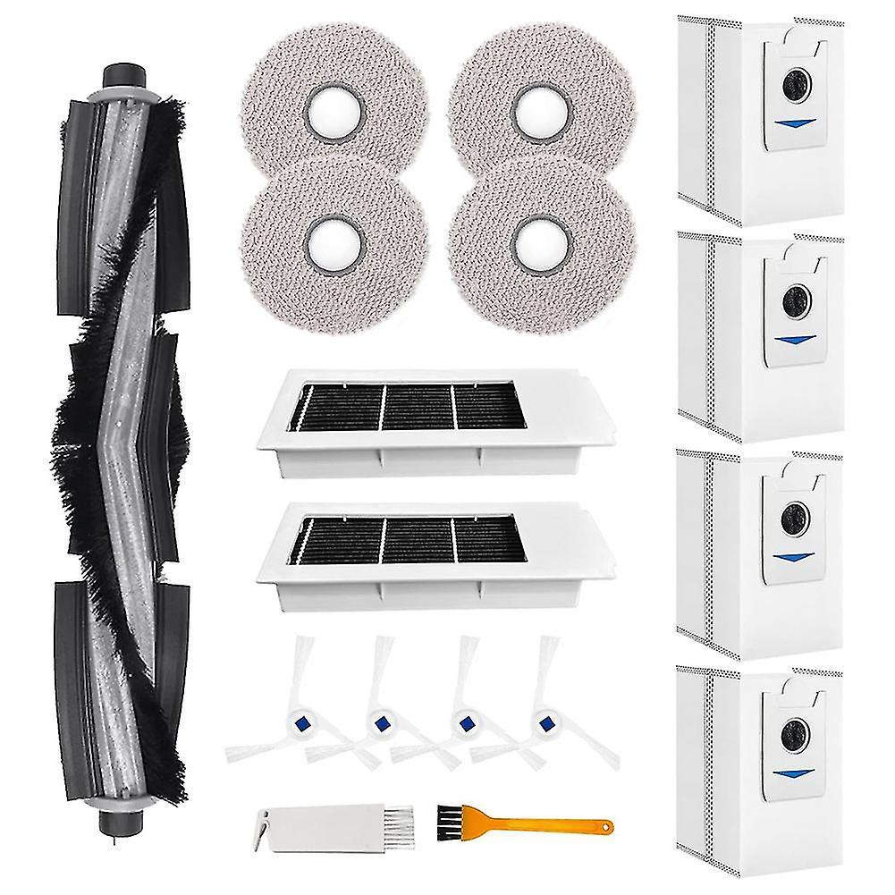 Replacement Kit For Ecovacs Deebot X2 Omni / X2 / X2 Pro / Dex86 Robot Vacuum Cleaner,main Brush,side Brush,dust Bags Zekai