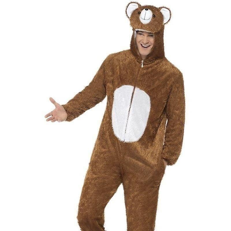 Smiffys Bear Costume Adult Brown 31680l Medium