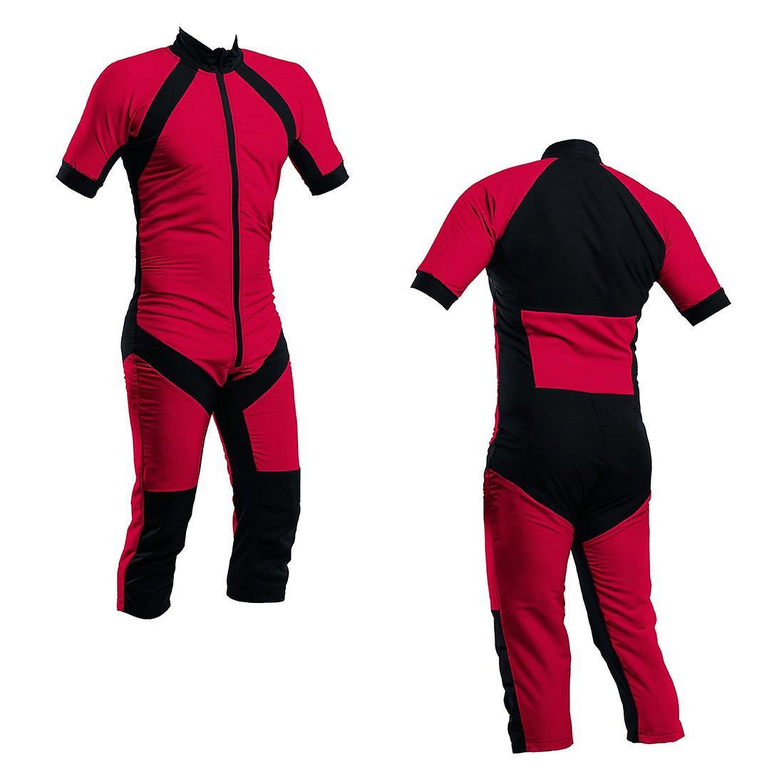 SkyexSuits Skydiving summer suit red s2-02 | chilli red colour Xxl / men