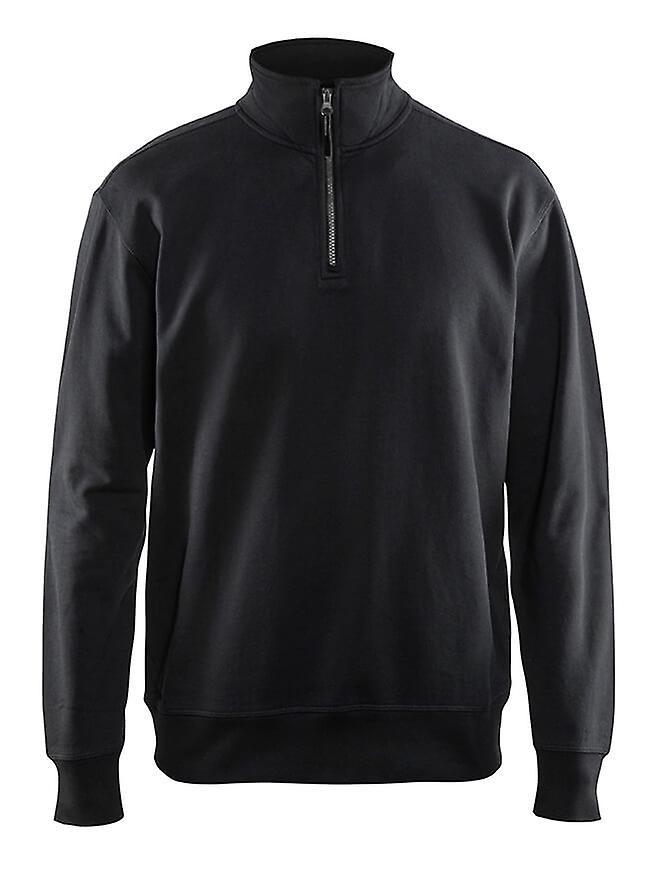 Blaklader 3369 sweatshirt half zip - mens (33691158) Black Xxl