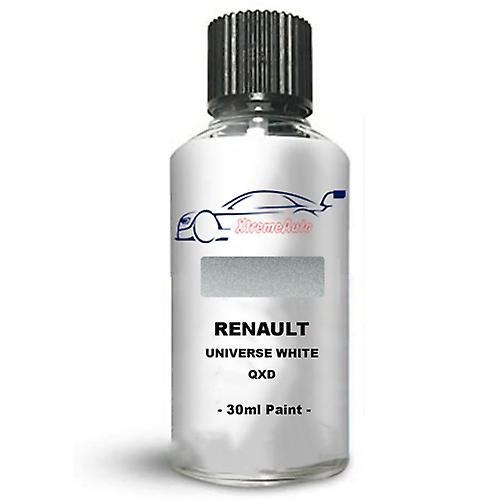 Auto Car Specialist Touch up paint for renault koleos universe white pearl qxd stone chip brush