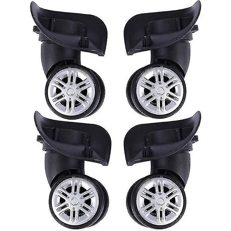 Yuntianzun Universal Luggage Replacement Suitcase Wheels Wheel Replacement Travel Suitcase Wheels Luggage Suitcase Left And Right Wheel Repair Acce...