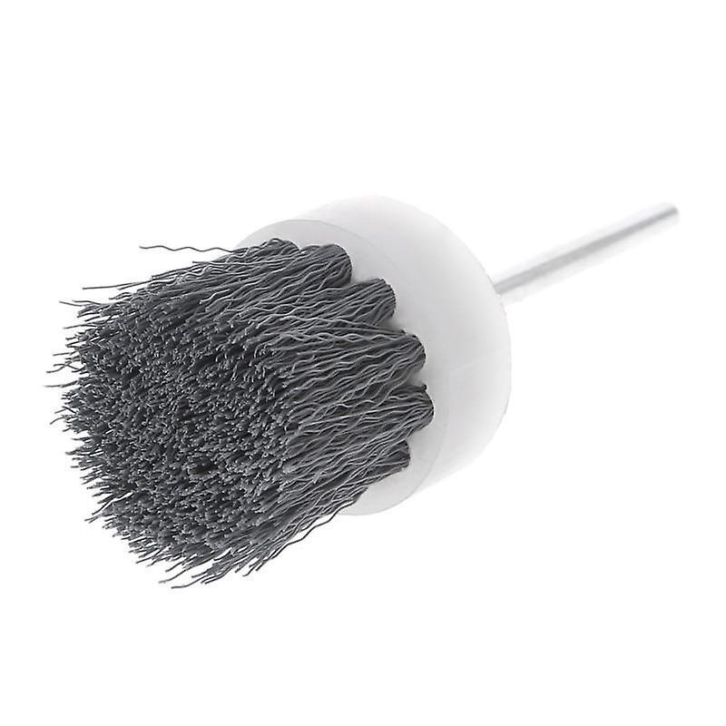 Slowmoose Deburring Abrasive, Steel Wire Brush - Head Polishing, Nylon Wheel Cup Shank 40mm-600