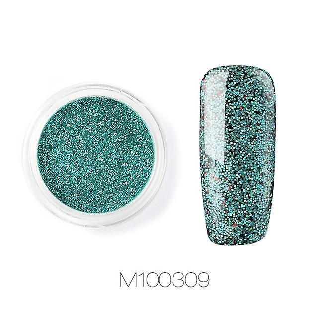 Slowmoose Nails Art Glitter Pigment Powder Gel - Polish Mirror Manicure Sparkles M100309