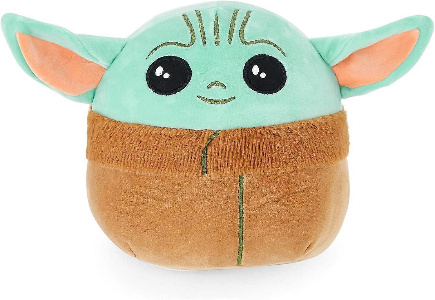 Heyone 10 inch Baby Yoda Plush Baby Yoda Doll Stuffed Animal Pillow, Baby Yoda Plushie The Child Mandalorian Soft Plush for Kid Gifts