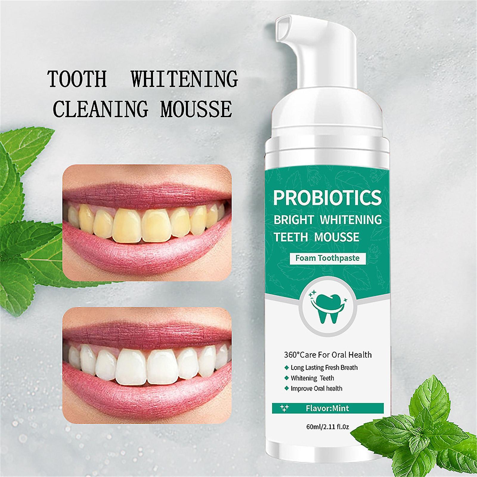 Baodan Mouthwash,Whitening,Toothpaste Whitening,Teeth Whitening Foam Toothpaste 60ml