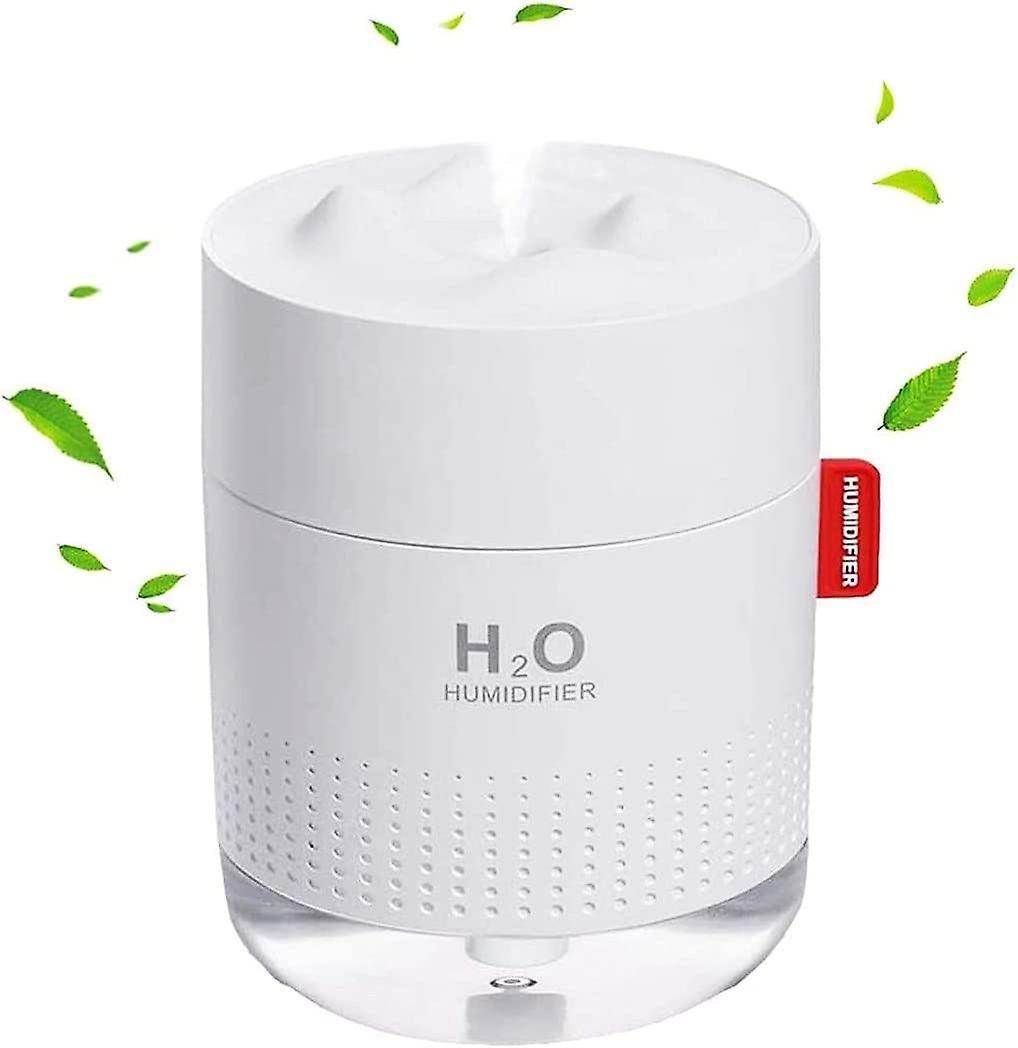 Kensty Plants Humidifier , Silent Portable Humildifier , 500ml Quiet Air Humidifier With Two Adjustable Mist Mode And With Night Light , Waterless ...