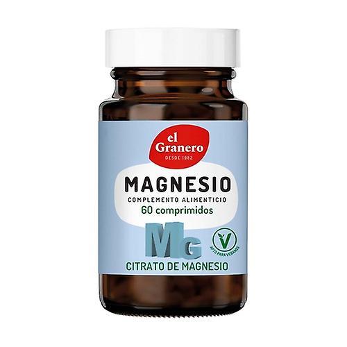 El Granero Integral MG 500 (Magnesium Citrate) 60 tablets of 760mg