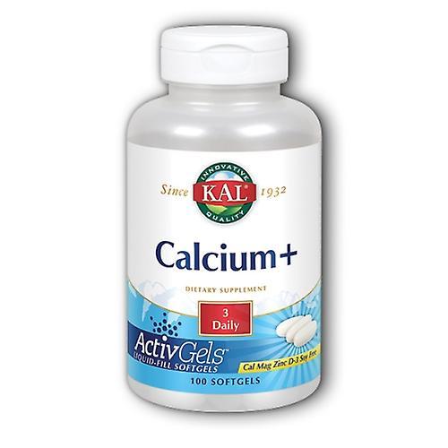 Kal Calcium+, 100 Tabs (Pack of 1)