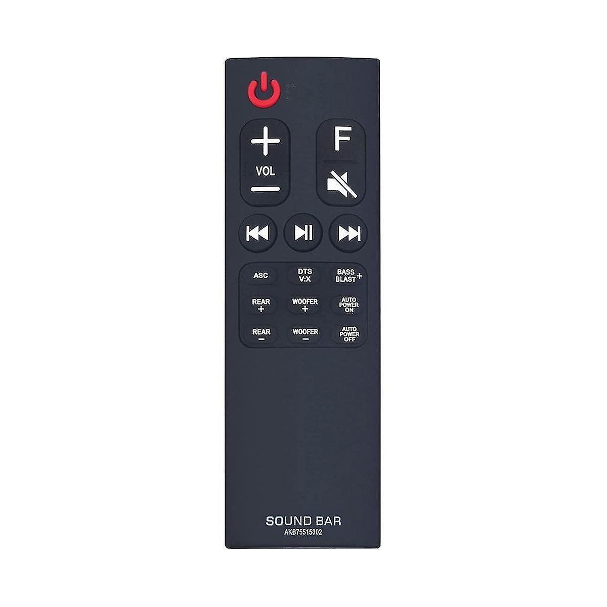 Remote Controls Akb75515302 Remote Control Replaced Fit For Lg Sound Bar Sk5 New Black