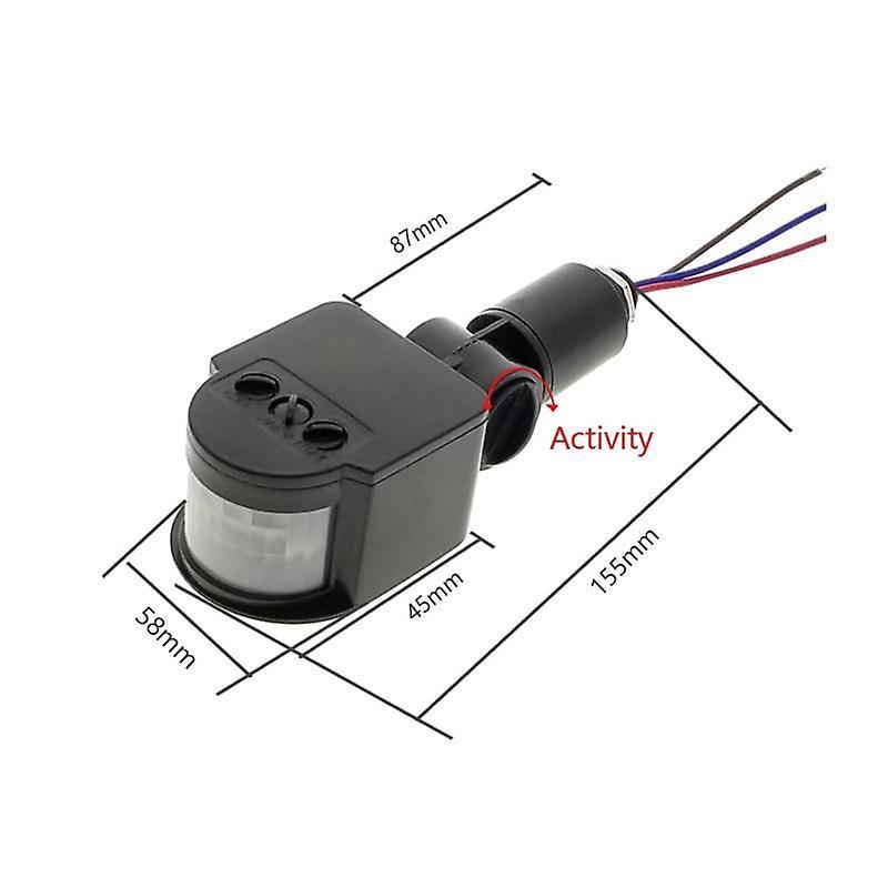 Slowmoose Motion Sensor Detector, Automatic Infrared Pir Timer Light Switch