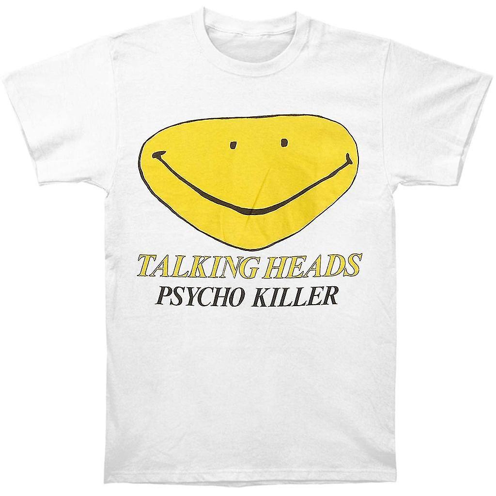 Gildan Talking heads psycho killer vintage t-shirt White XL