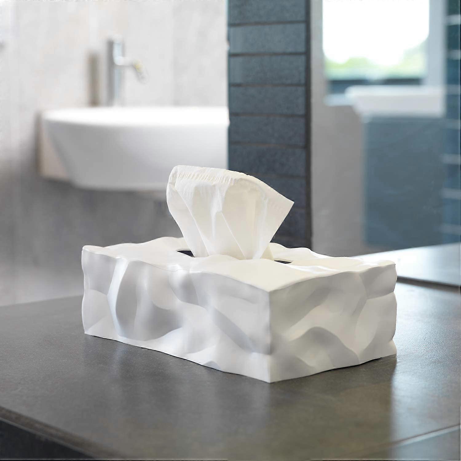 Phwj Cosmetic Tissue Box Wipy Cube II, Rectangular Tissue dispenser, Design Tissue Box