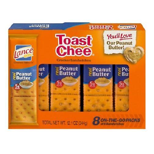 Lance Toast Chee Peanut Butter Sandwich Crackers