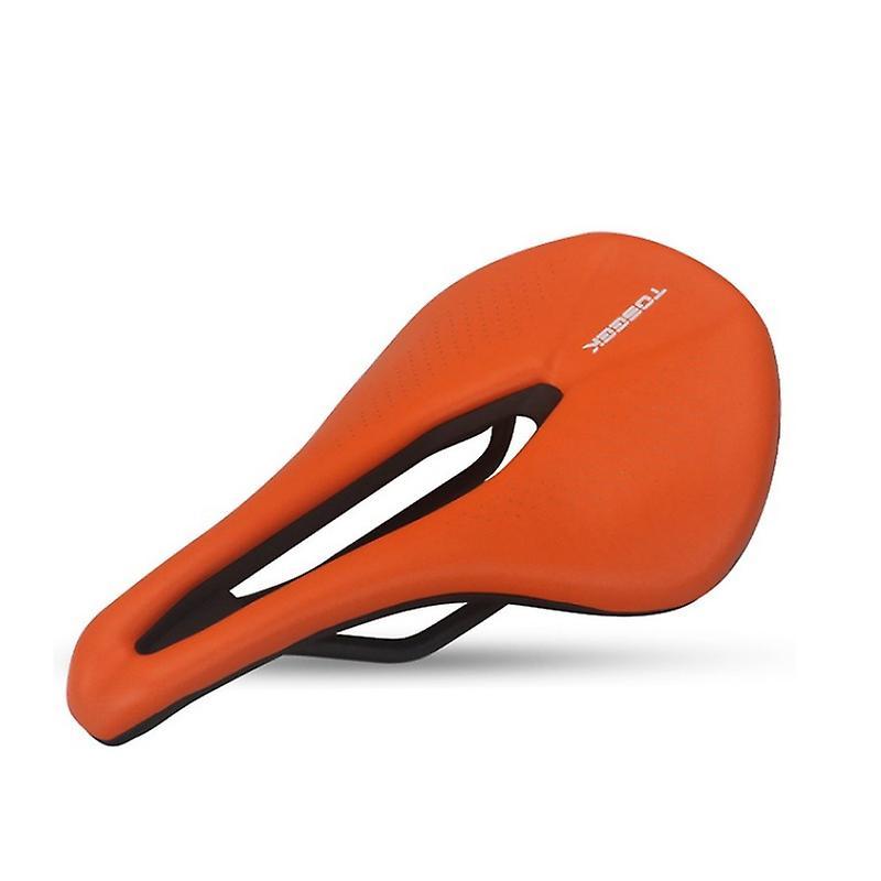 Atuto Women Bicycle Saddle Ultralight Soft Mtb Seat Comfortable Breathable Bike Cushion Road Mountain Bike Saddle Cycling Parts orange