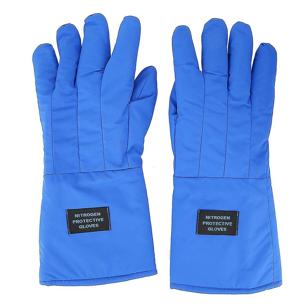 Liquid Nitrogen Resistant Cryogenic Gloves - 38cm Long Waterproof Protection