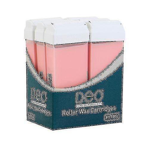 Bba Deo Roller Wax Cartridge Lotions For Waxing - Pink - 100 Ml - Pack Of 6