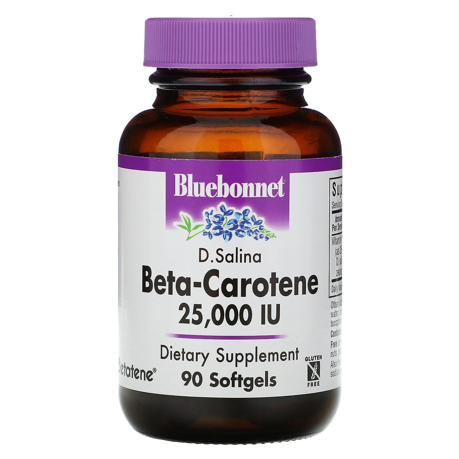 Bluebonnet Nutrition, Natural Beta-Carotene, 25,000 IU, 90 Softgels