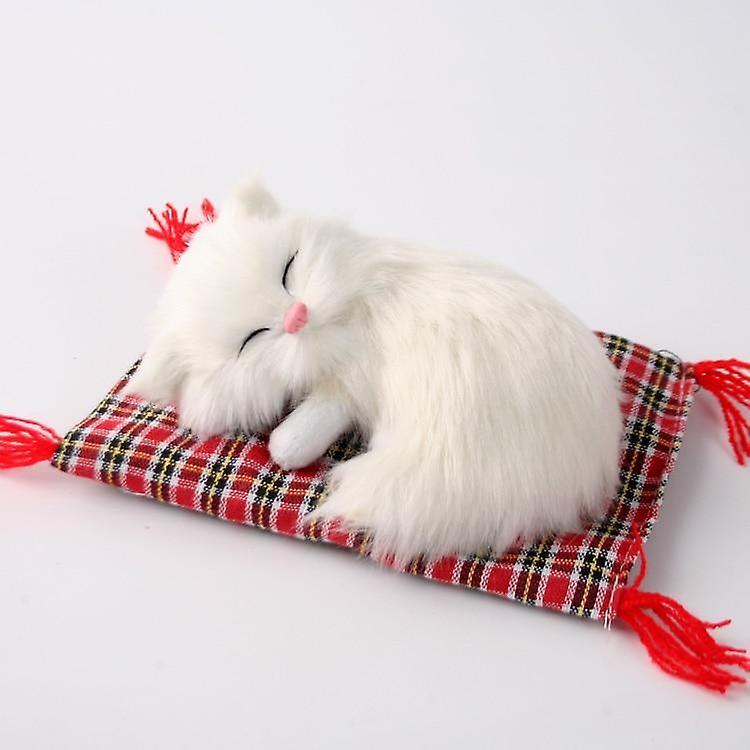 Slowmoose Sleeping Cat Animal Cloth Cushion Model Home Decoration- Simulation Doll Plush A05