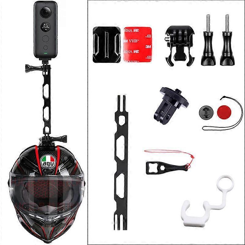 Zkdsv Tuyu Insta 360 Motorcycle Helmet Mount One X Sports Camera Ski Helmet Mount Sports Accessories Insta 360 Option 2