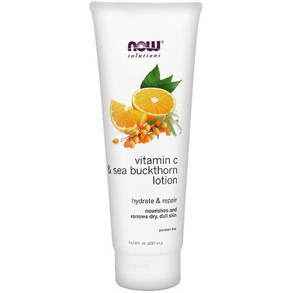 Now Foods Vitamin C and Sea Buckthorn Lotion, 8 oz (Pack of 1)