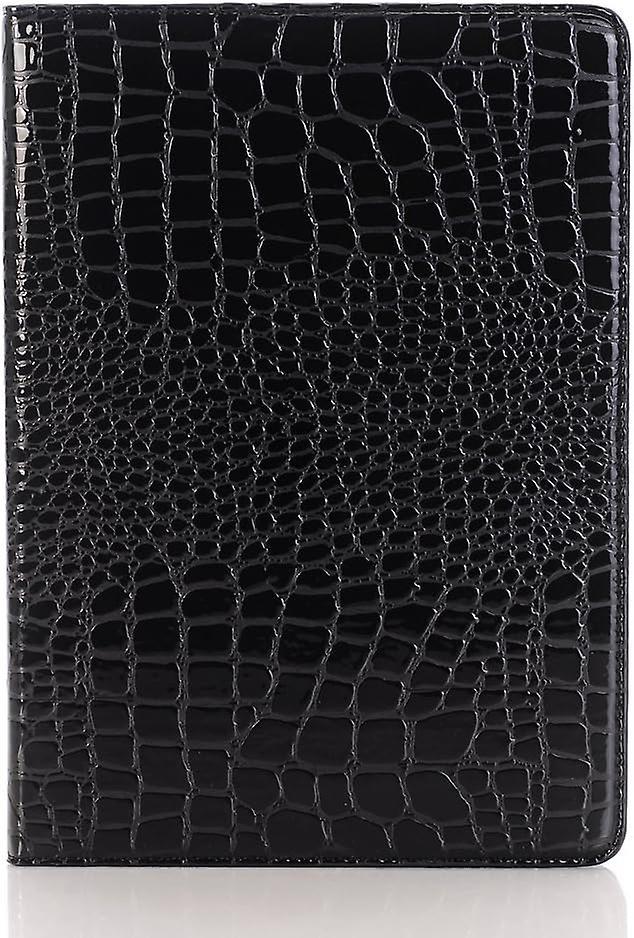 Heytea Ipad 9th 8th 7th Gen 10.2 Inch Case For Women, Ipad Air 3rd/ipad Pro 10.5 Inch Case, Dmaos Crocodile Synthetic Leather - Black