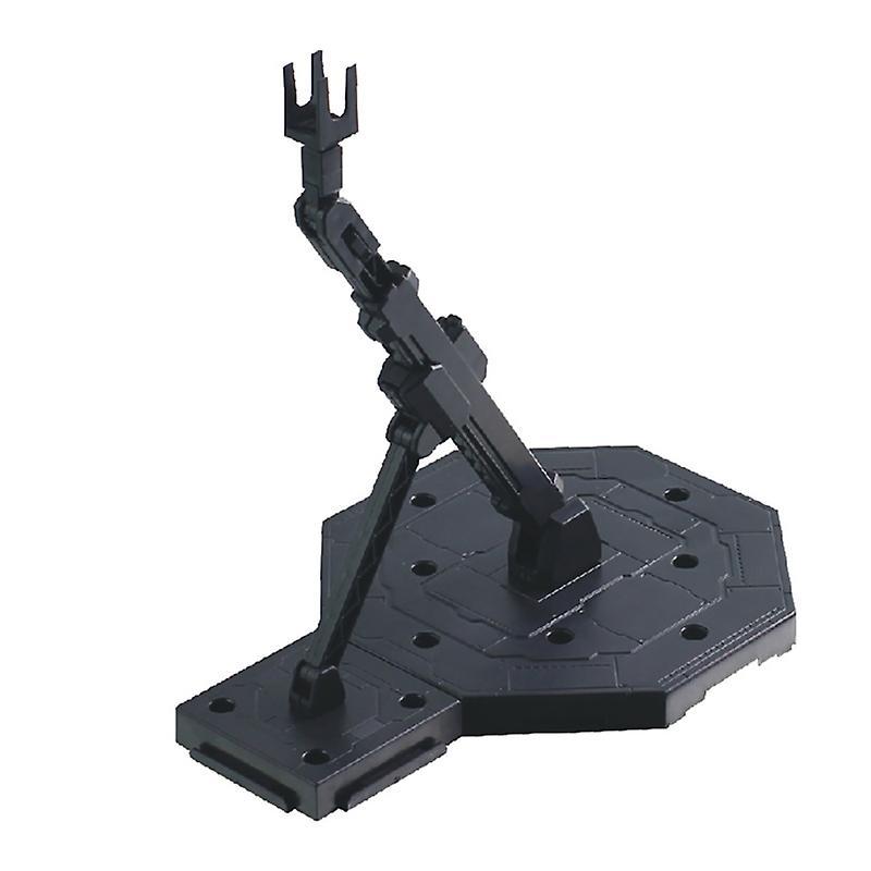 Fisheraw DIY Assembly Action Figure Model Support Bracket Display Base for Gundam RG MG Black