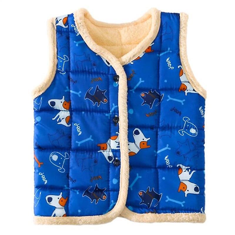 Slowmoose Baby Vest, Winter Warm Jackets dark blue 90(24M)