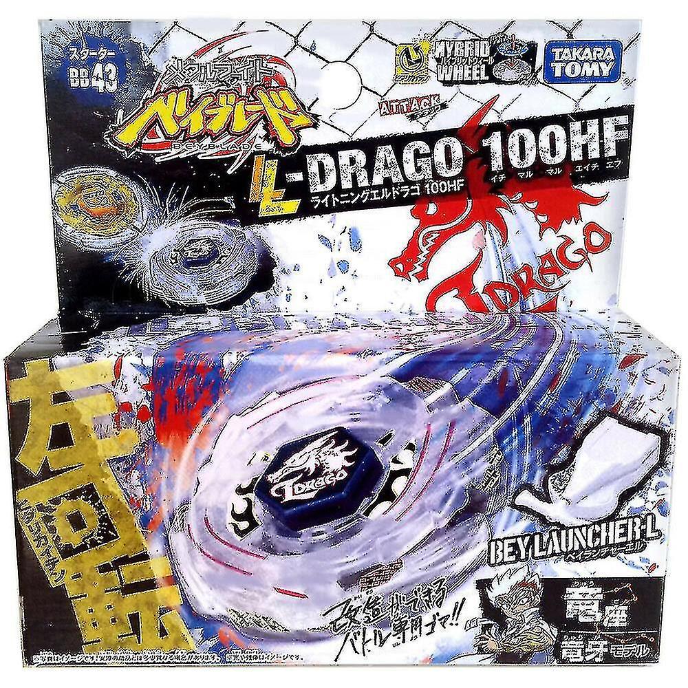 Qinfen Lightning L-drago 100hf Beyblade Metal 4d Fight (bb43) Starter Set As Children's Day