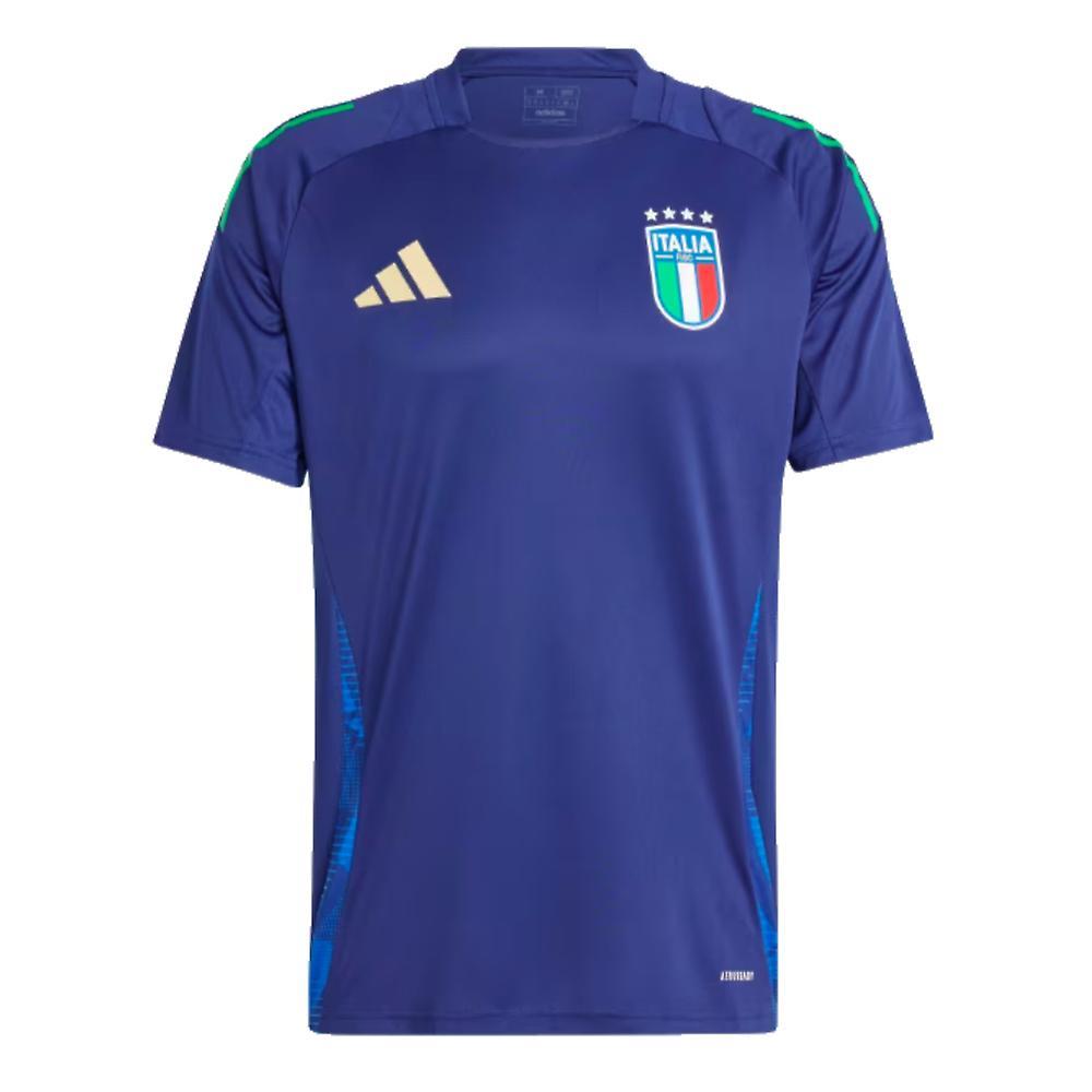 Adidas 2024-2025 Italy Training Jersey (Navy) XXXL 48-50 inch Chest