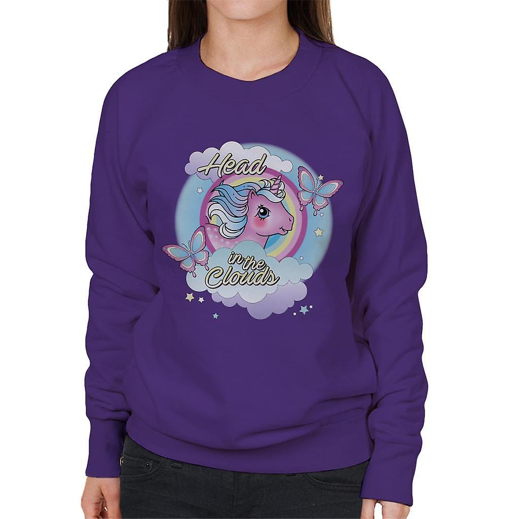 My Little Pony Head In The Clouds Women's Sweatshirt Purple Small