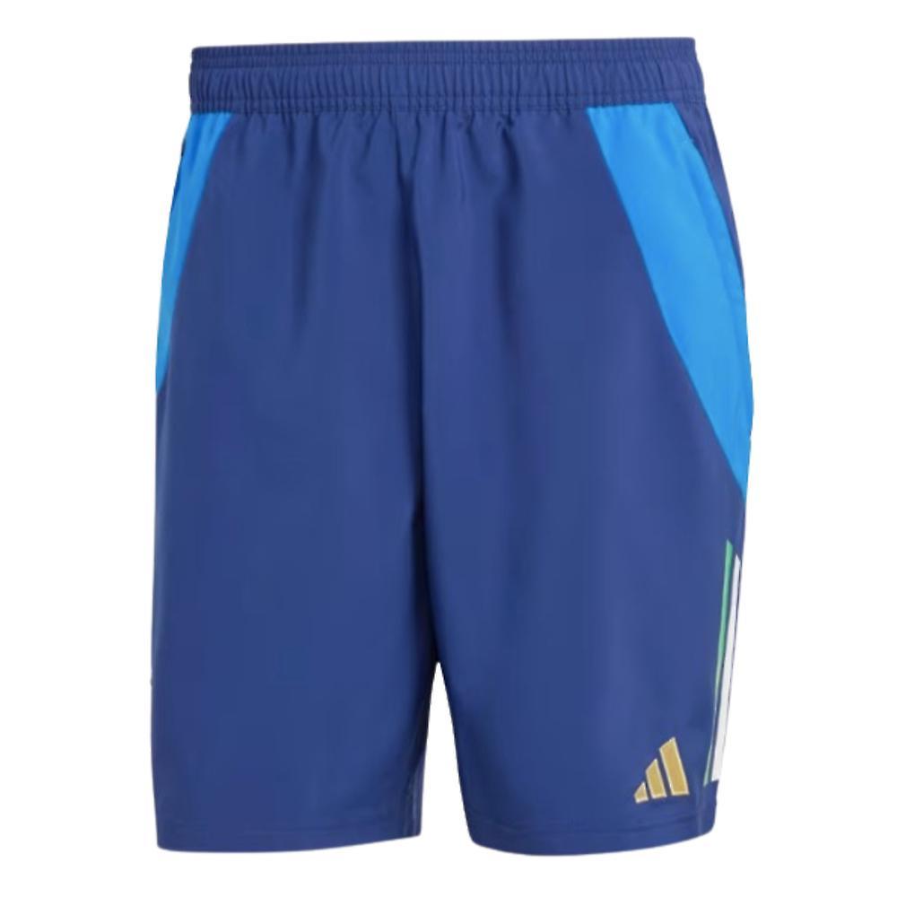 Adidas 2024-2025 Italy Downtime Shorts (Navy) XL 38 inch Waist