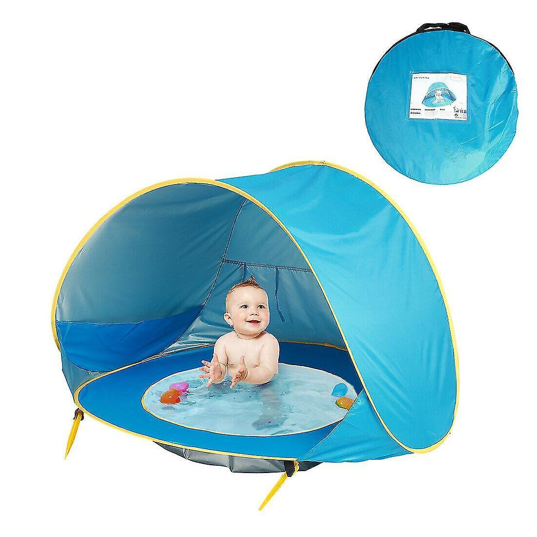 Shenzhenyg Children's Tent Outdoor Sunscreen Pool Baby Beach Tent With Swimming Pool Sunshade Tent