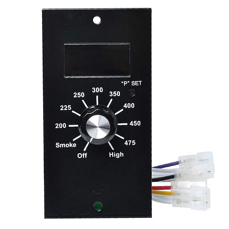 Fsu Digital Thermostat Control Board For Pit Boss Wood Pellet Grills, Compatible With Pb700, 340, 440, 820, Bbq Black