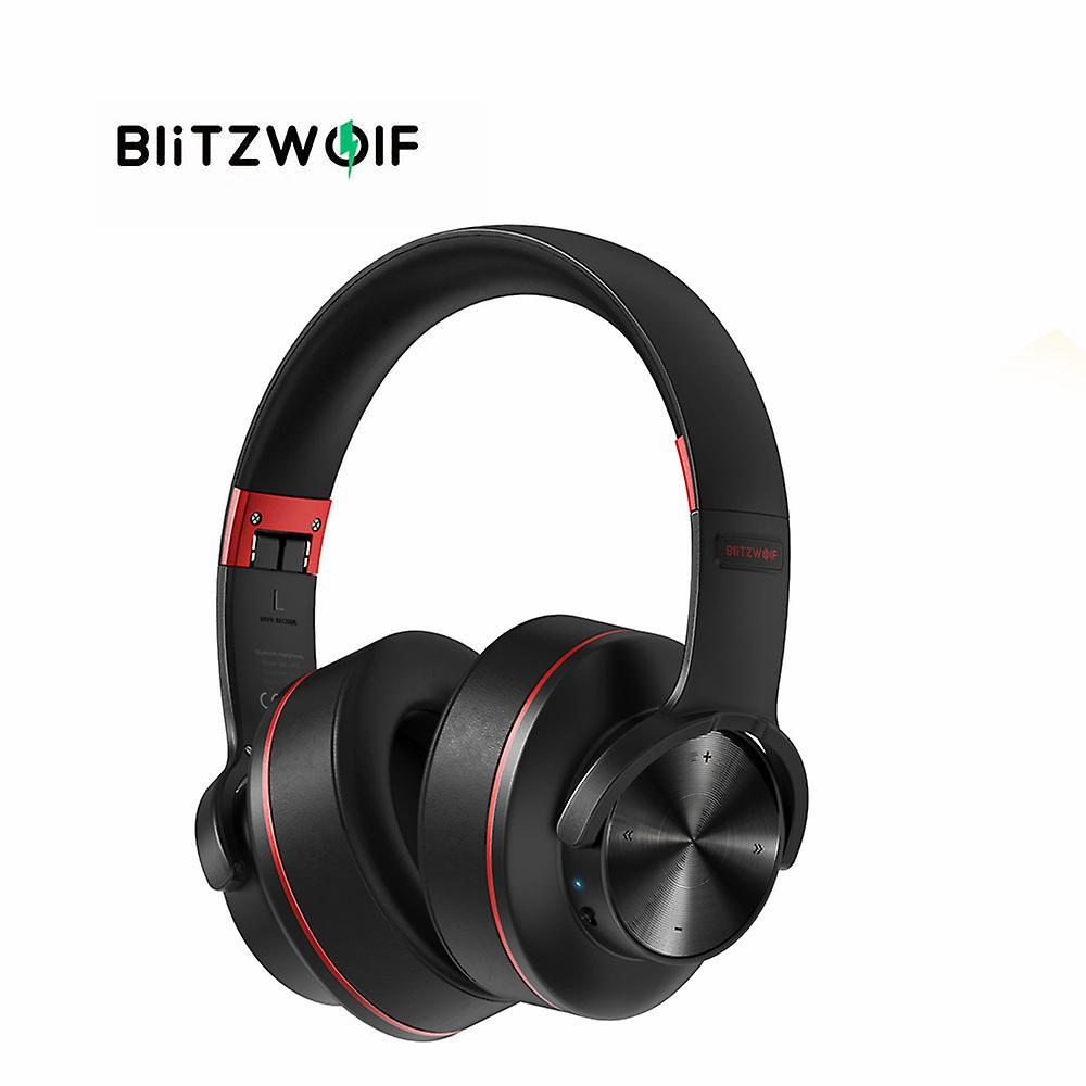 Headphones Blitzwolf Bw-hp2 Pro Bluetooth-compatible Headphone Wireless Headset 1000mah 50mm Driver Bass Low Delay Gaming Headset With Mic