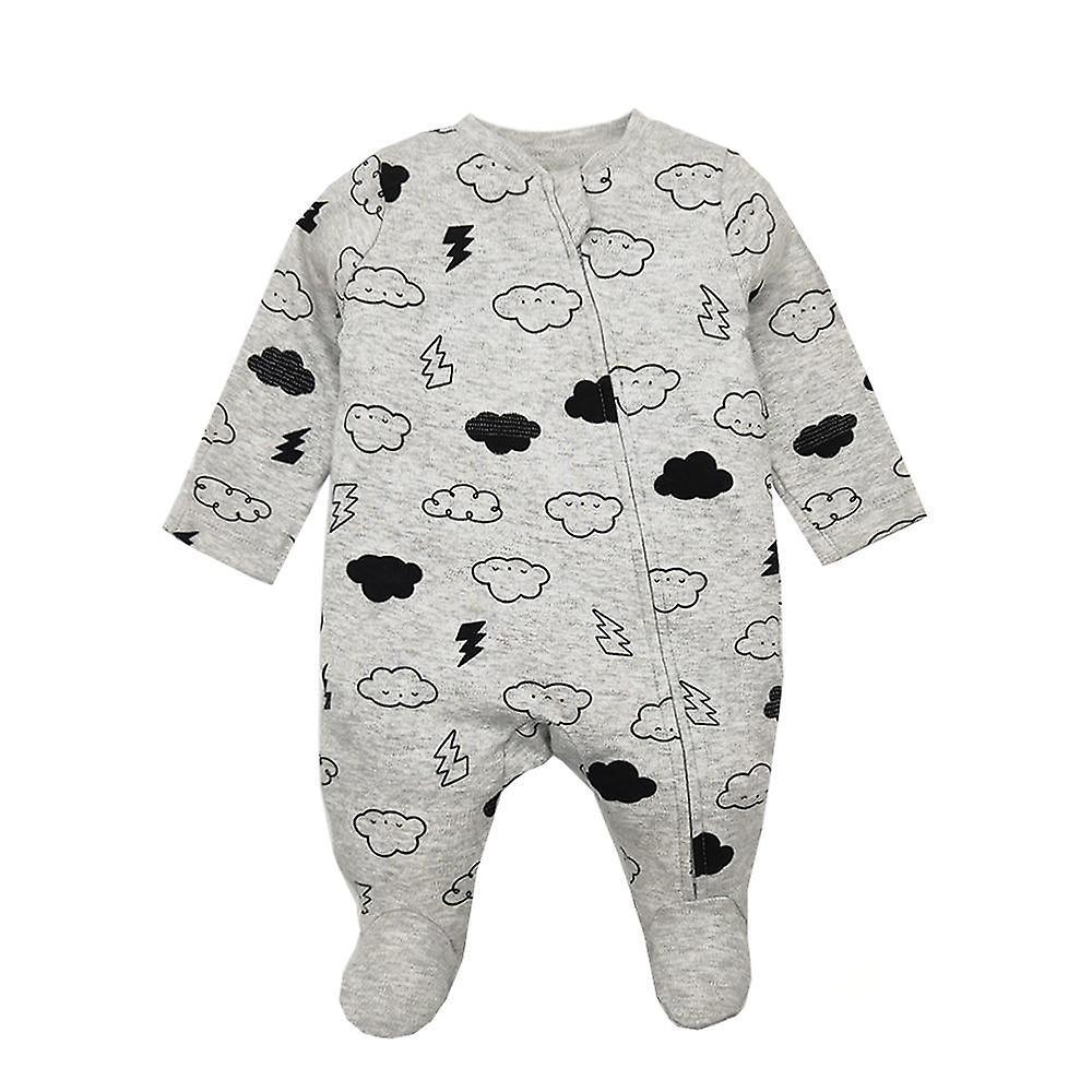 Slowmoose Long Sleeve Romper, Sleepsuit For Babies 12M