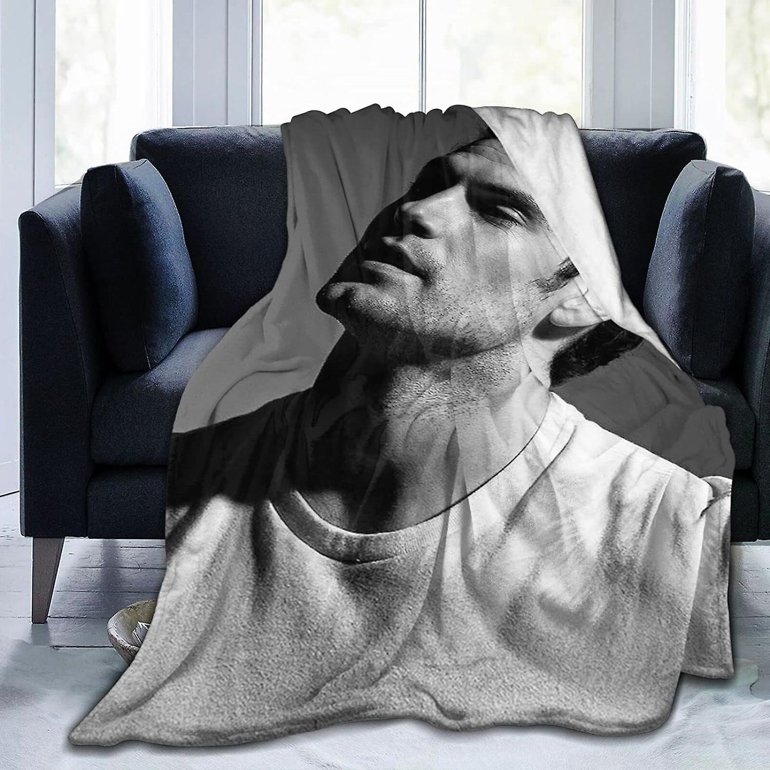 Kerota WT704 Soft Throw Blankets,Henry Cavill Flannel Blanket Single Blanket Ultra Soft Cozy Blanket Washable for Bed Sofa 50x40in 125x100cm