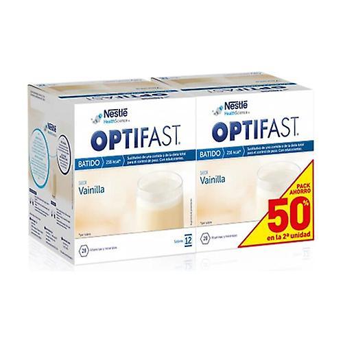 Optifast Vanilla Shake Duplo Pack 24 packets of 55g