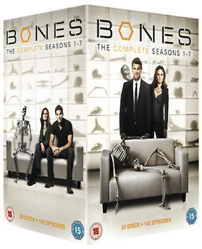 Bones The Complete Seasons 1-7 DVD (2012) David Boreanaz cert 15 39 discs - Region 2