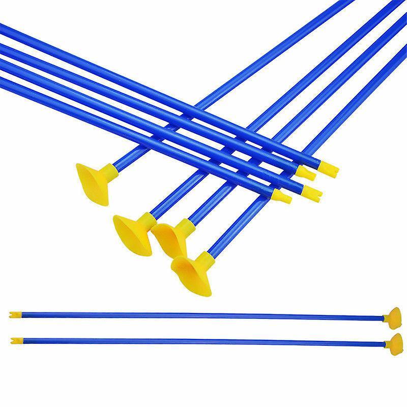 Unbrand 10pcs Sucker Archery Arrows Pvc Practice Arrow Target Arrow For Children Toy Bow Blue