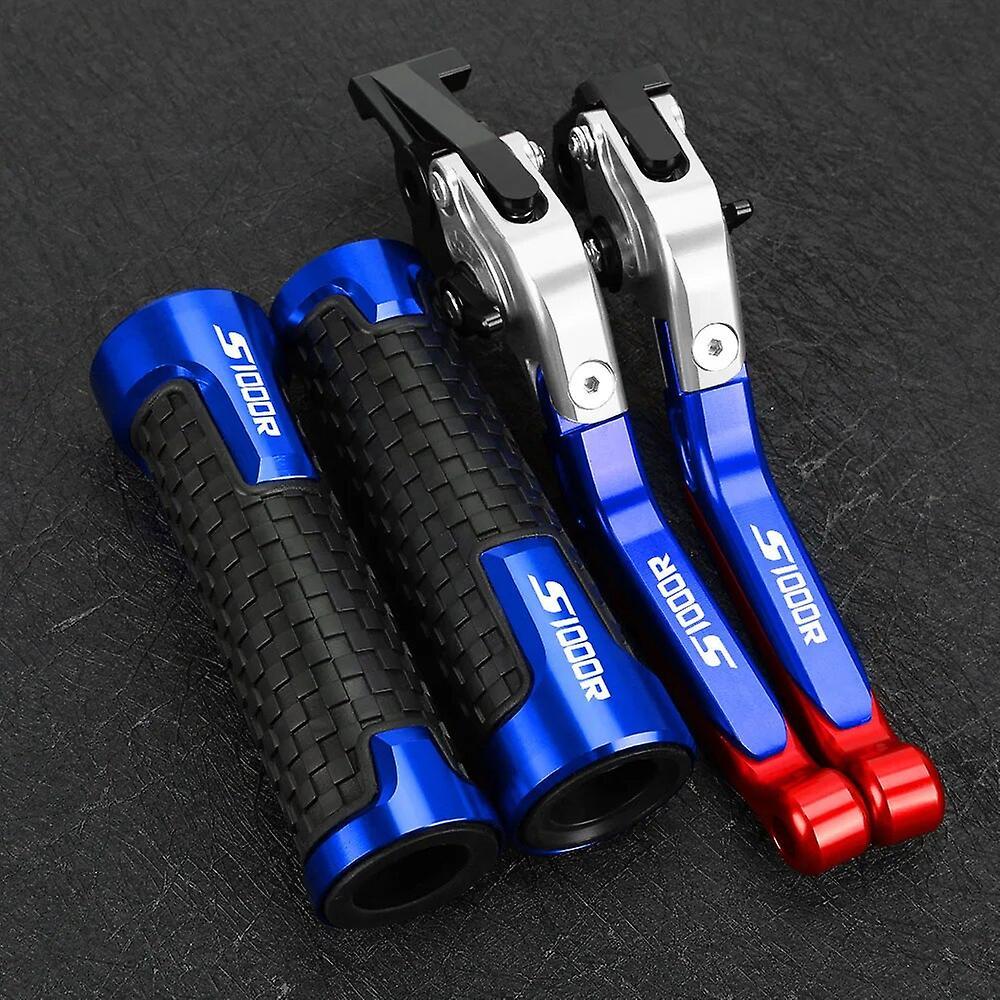 Begleri Motorcycle Cnc Aluminum Extendable Brake Clutch Levers Handlebar Hand Grips Ends For Bmw S1000r S 1000r 2015 2016 2017 2018 2019 S1000R 201...