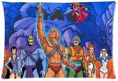 Kerota Custom He Man and the master of the uviverse Pillowcase Zippered Rectangle PillowCases Throw Pillow Covers (50cmx75cm) 45x45cm