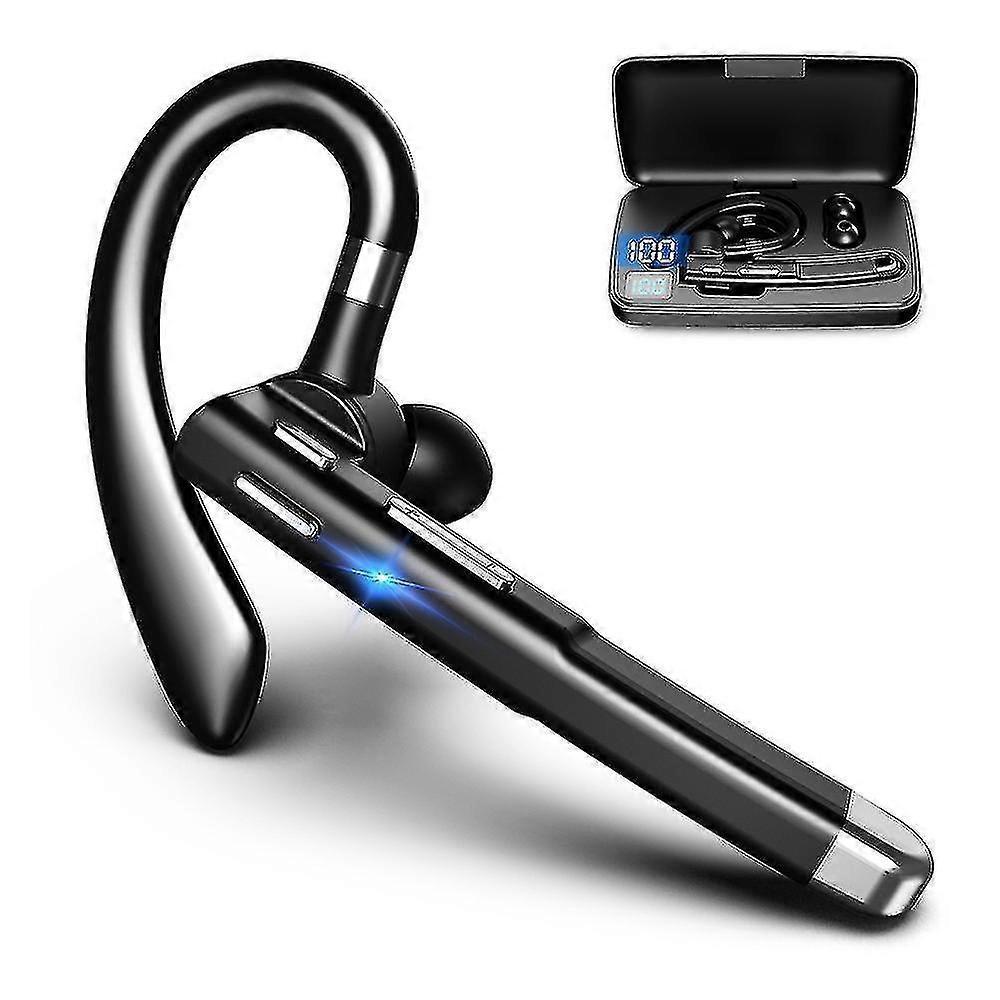 Viewleaf Yyk-520 Bluetooth Headset For Cell Phone, V5.1 Bluetooth Wireless Earpiece Headset With Cvc 8.1 Noise Canceling Microphone For Driving/bus...