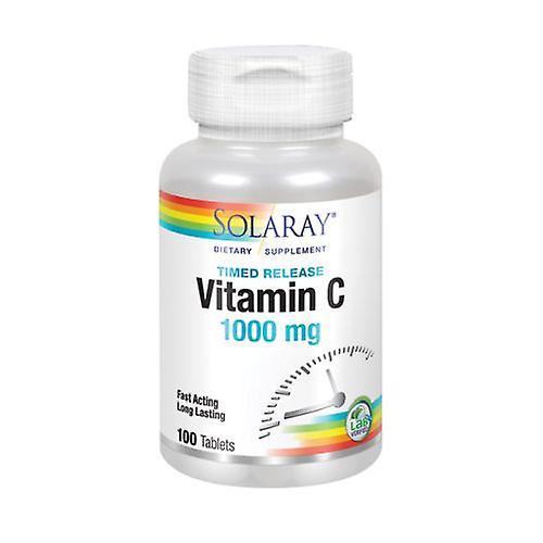 Solaray Vitamin C, 1, 000 mg, 100 Tabs (Pack of 1)