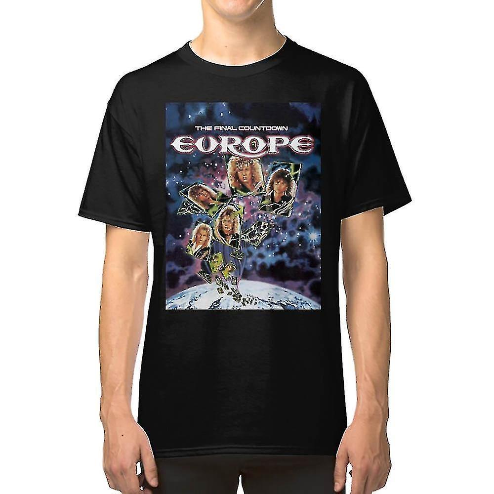 Gildan Foureb Europe Band War Of Kings T-shirt Black L